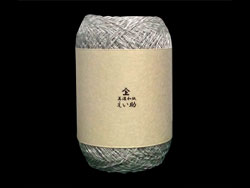 紙糸（和紙100％）2.0mm+綿・レーヨン（備長炭入）　玉
